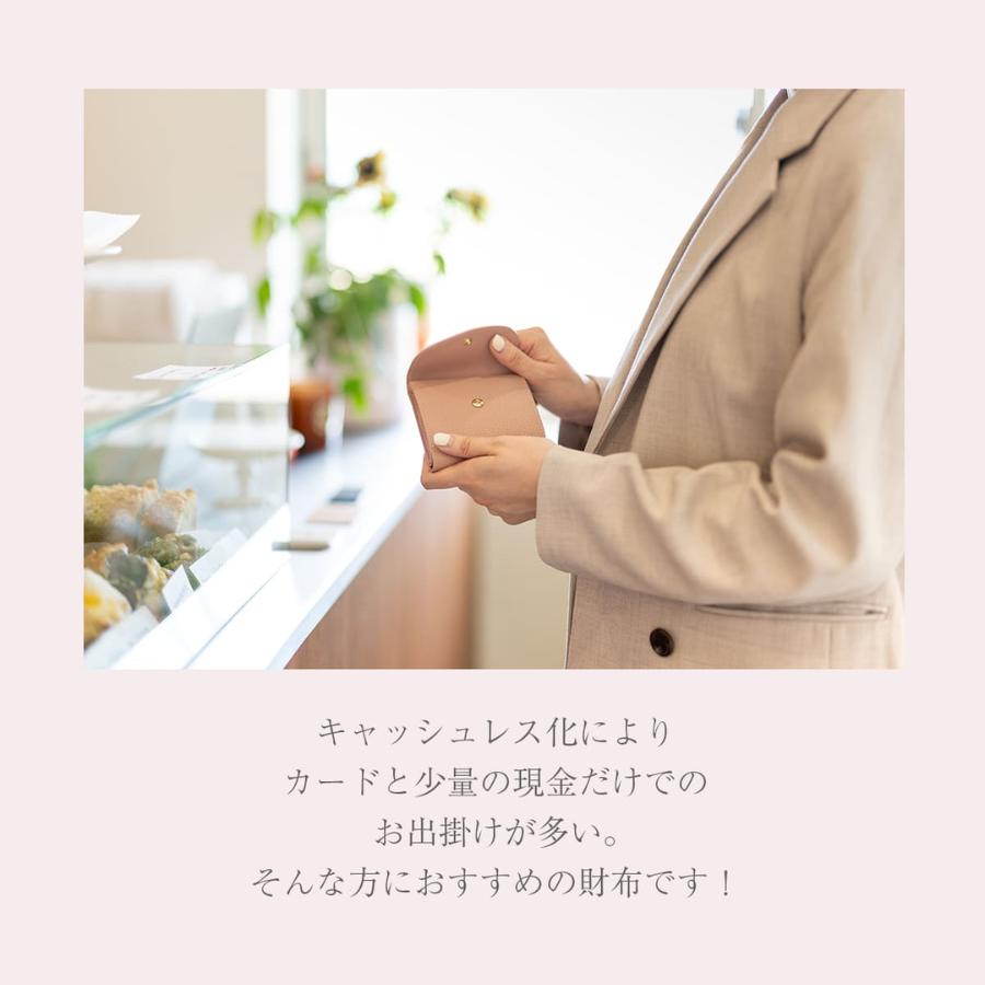 RafiCaro（ラフィカロ） ミニ財布 レディース 本革 コンパクト 財布