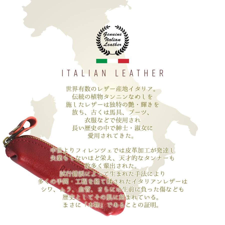 RafiCaro（ラフィカロ） 本革 牛革 コインケース メンズ レディース ブランド 小銭入れ シンプル コンパクト イタリアンレザー ファスナー  スリム 印鑑ケース 小物入れ : All Right Leather - 通販 - Yahoo!ショッピング