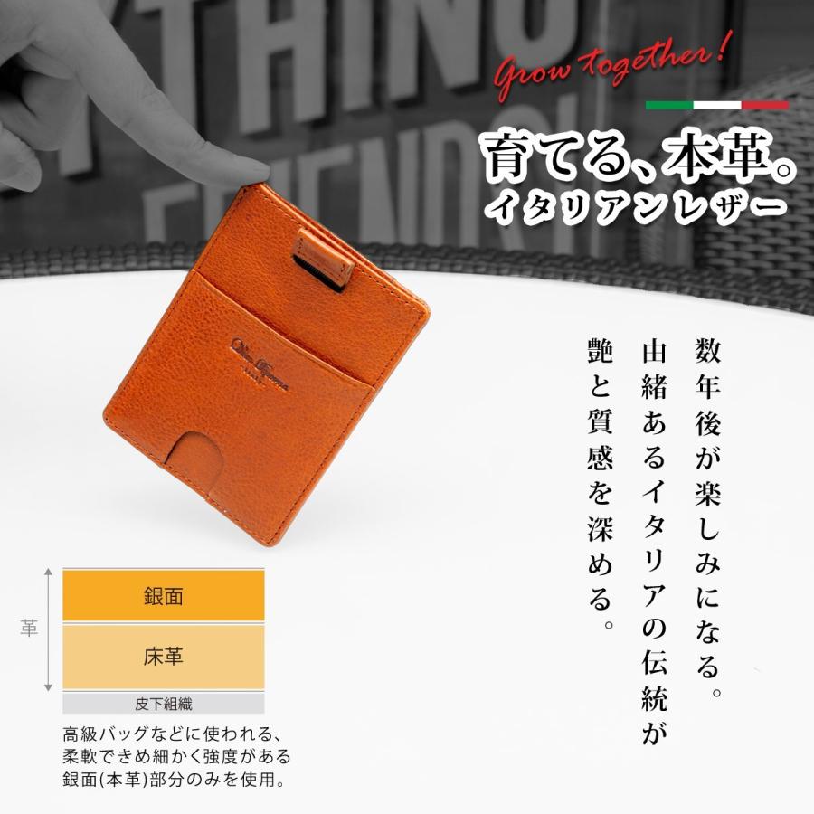 DomTeporna Italy マネークリップ 財布 メンズ ミニマリスト ミニ