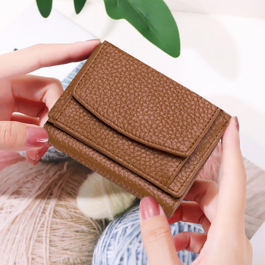 三つ折り財布 レディース ミニ財布 コンパクト 本革 かわいい カード入れ 小銭入れ Ya All Rivers 通販 Yahoo ショッピング