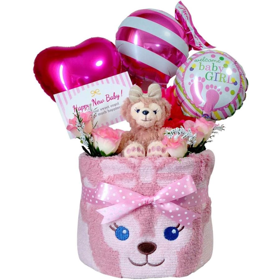 人気no 1 Kanonbabys おむつケーキ 女の子 シェリーメイ 出産祝い 1段 Sサイズ 1601 Materialworldblog Com