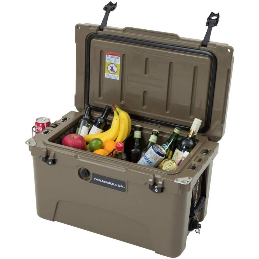 美品 (タラスブルバ) TARAS BOULBA TBクーラーＢＯＸ ４２L カーキ 【XUR7079670664】(24702円)
