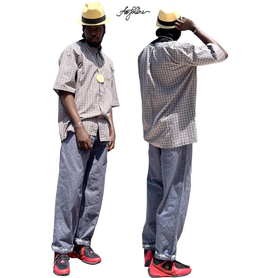 【AFO】 BLAST BLUE BAGGY JEANS  【ブラストブルー】 | 