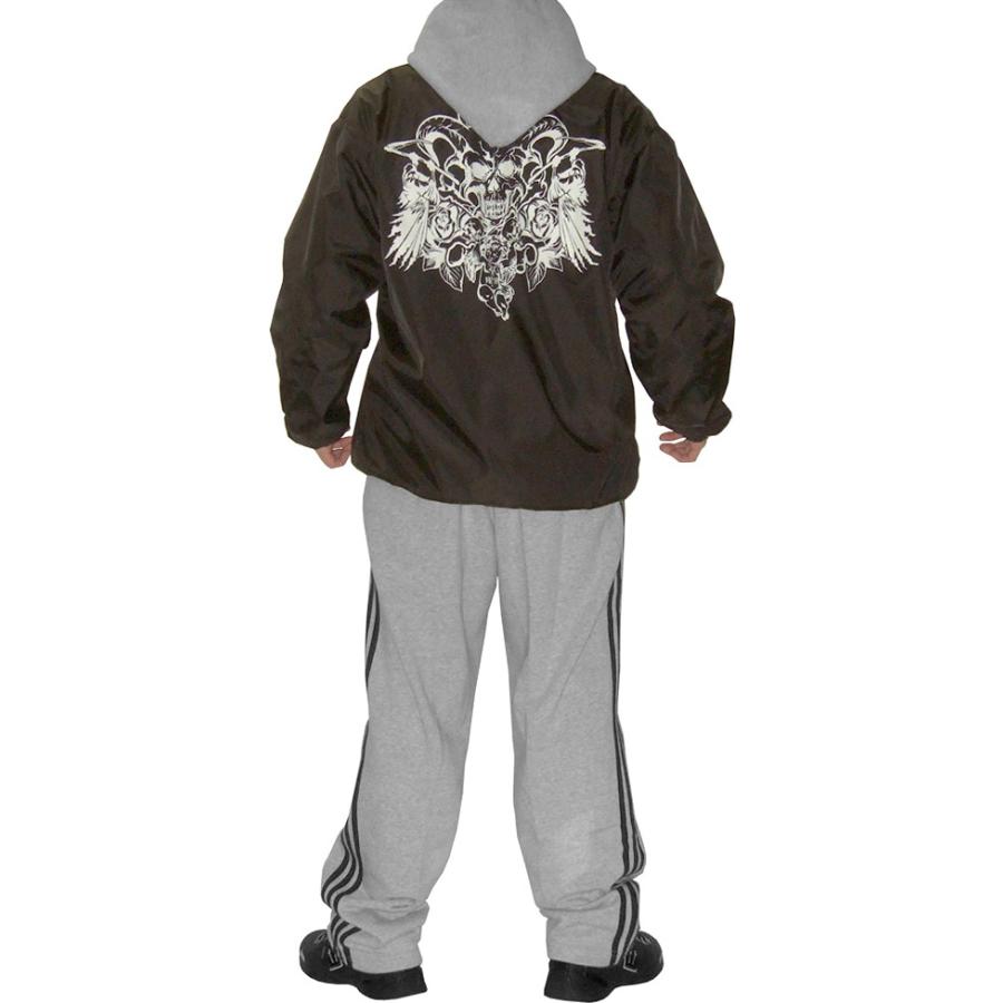 【AFO】 DEATH  ANGEL NYLON COACH JACKET /  デス エンジェル ナイロン コーチ ジャケット【黒】 |  | 06