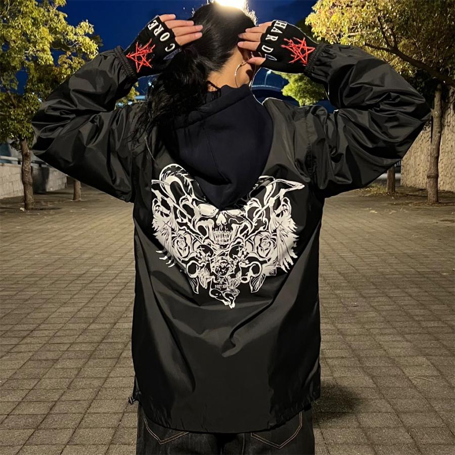 AFO】 DEATH ANGEL NYLON COACH JACKET / デス エンジェル ナイロン