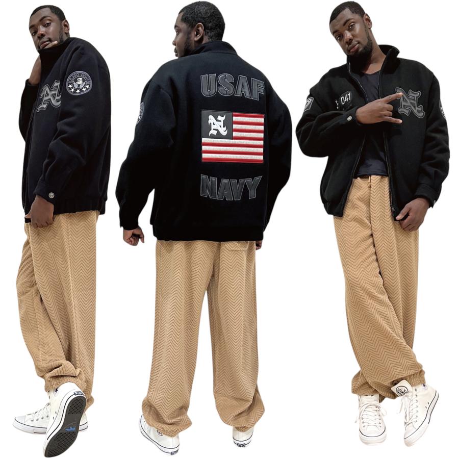 【AFO】 USAFO Herringbone Military Jacket / ユーエスエーエフオー ヘリンボーン ミリタリー ジャケット【黒】 |  | 04