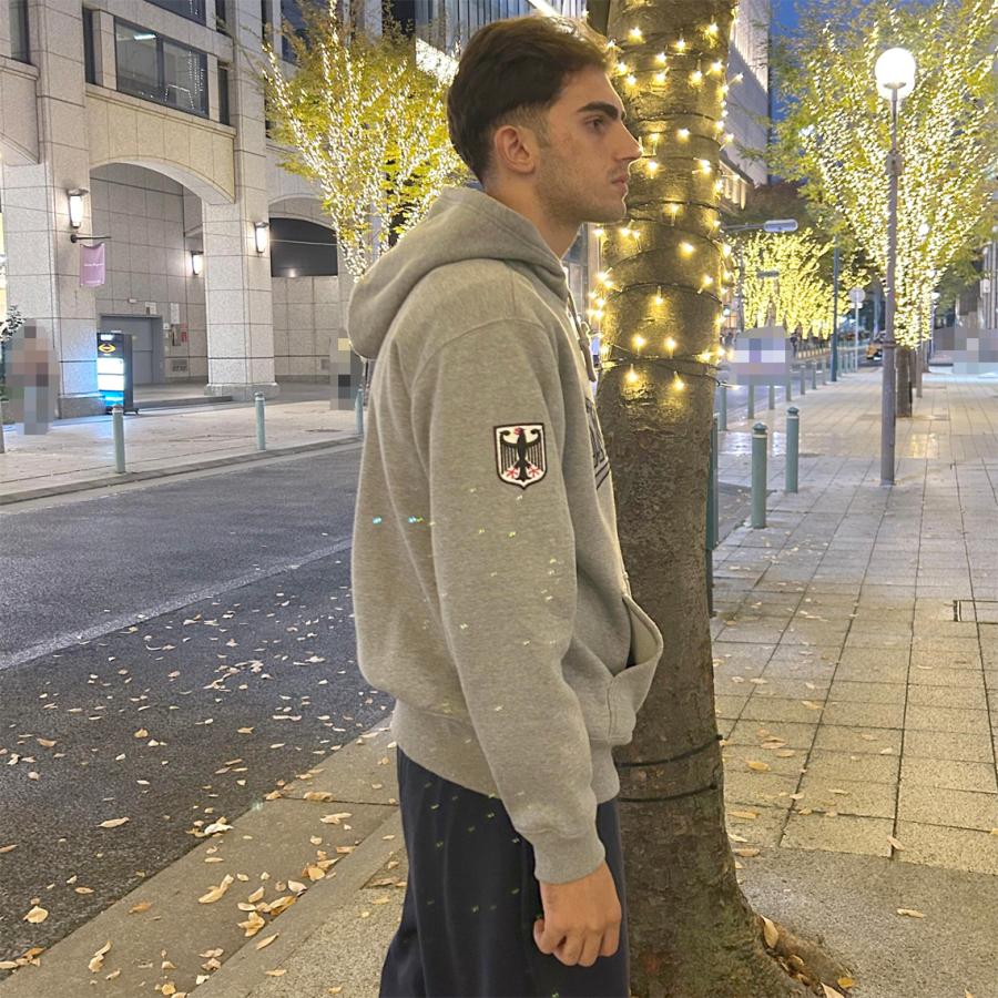 AFO】SKINHEAD PULL HOODIE（裏起毛）スキンヘッド ハードコア