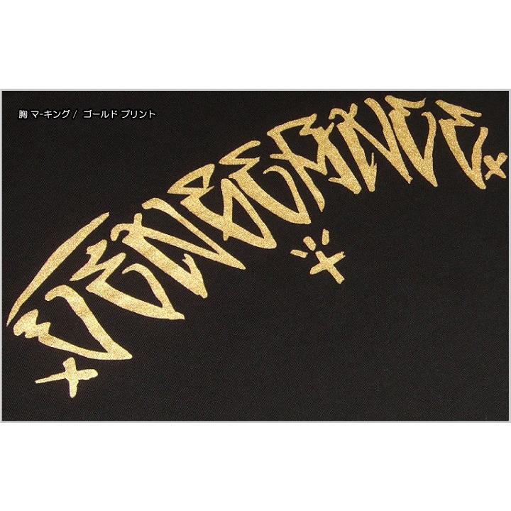 AFO/UNISEX】asuLA S/S TEE【BLACK / GOLD 和柄 】【ゆう AFO/UNISEX】asuLA S/S TEE【BLACK / GOLD 和柄 】【ゆう