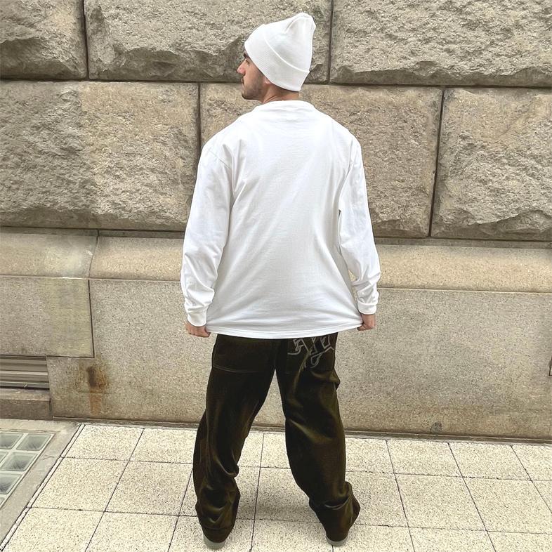 【AFO / UNISEX】12oz LONG SLEEVE POCKET TEE【ゆうパケット便対象商品】ロンティー ロンＴ 12オンス |  | 03