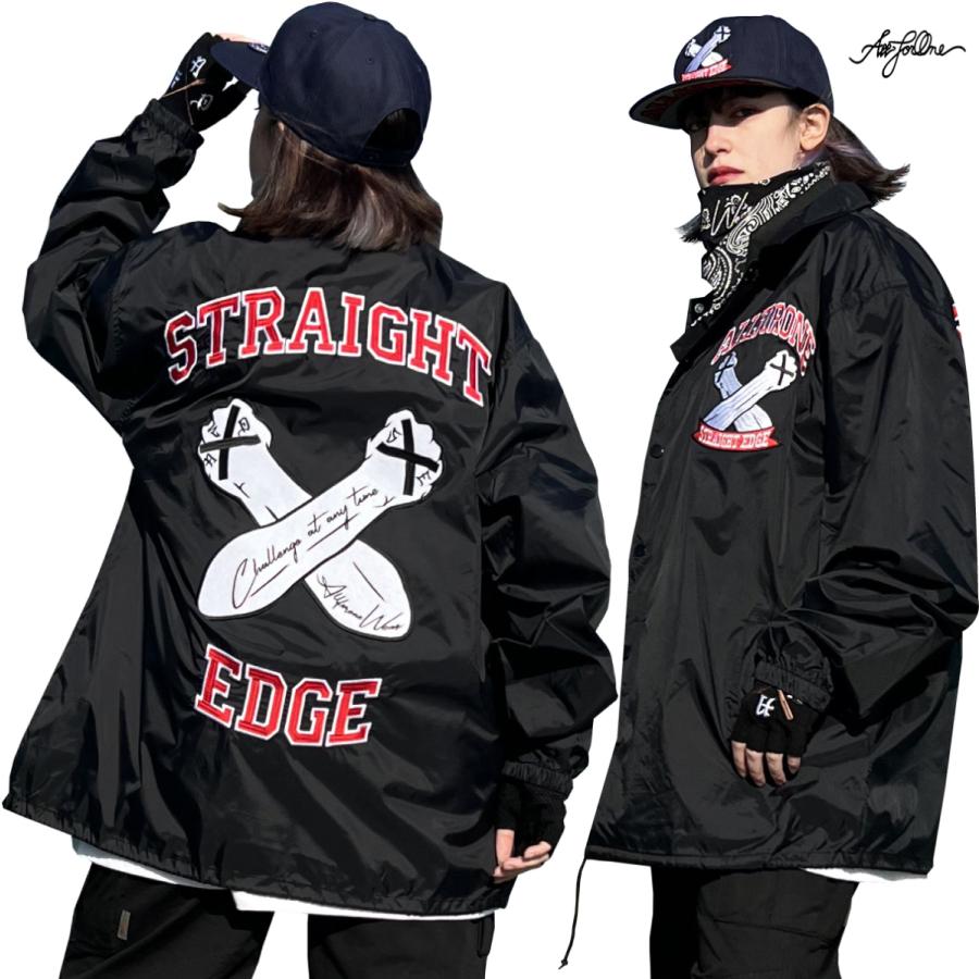 特大【AFO】STRAIGHT EDGE WAPPEN 280 x 255mm【ゆうパケット配送対象商品】ストレートエッジ ハードコアパンク｜allschool｜02