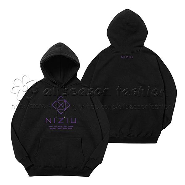 【送料無料】NiziU ニジュー 風 パーカー ファッション潮流グッズ 2022新入荷 パーカー スウェット 男女兼用 応援服 打歌服  カジュアルウェア ペアルック