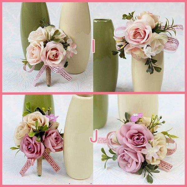 ウエディングブーケ ブートニア リストブーケ 花束 花飾り 結婚 ウエディングブーケ ブートニア リストブーケ 花束 花飾り 結婚