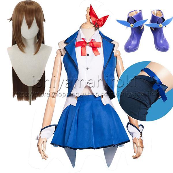 i*4様 ホロライブ ときのそら コスプレ衣装 ホロライブ VTuber 風 ときのそら Tokino Soraコスプレ衣装 ウィッグ