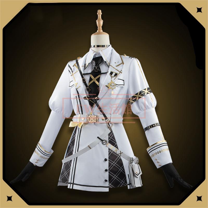 バーチャル YouTuber Vtuber 星川サラ 白軍服 新衣装 コスプレ バーチャル YouTuber Vtuber 星川サラ 白軍服 新衣装 コスプレ
