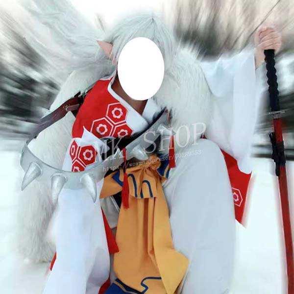 犬夜叉 いぬやしゃ 風 殺生丸 せっしょうまる コスプレ 衣装 ウィッグ