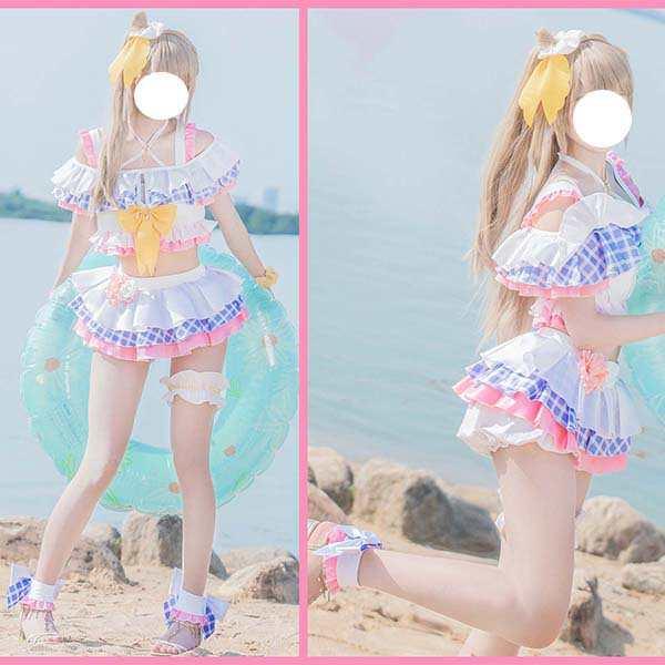 ラブライブ LoveLive! 水着 南 ことり コスプレ 衣装 ウィッグ cosplay