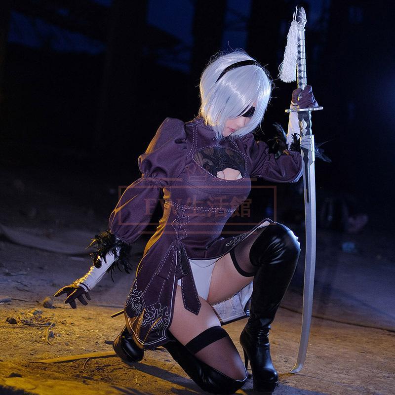 NieR Automata ニーア オートマタ 2B ヨルハ二号B型 コスプレ NieR Automata ニーア オートマタ 2B ヨルハ二号B型 コスプレ