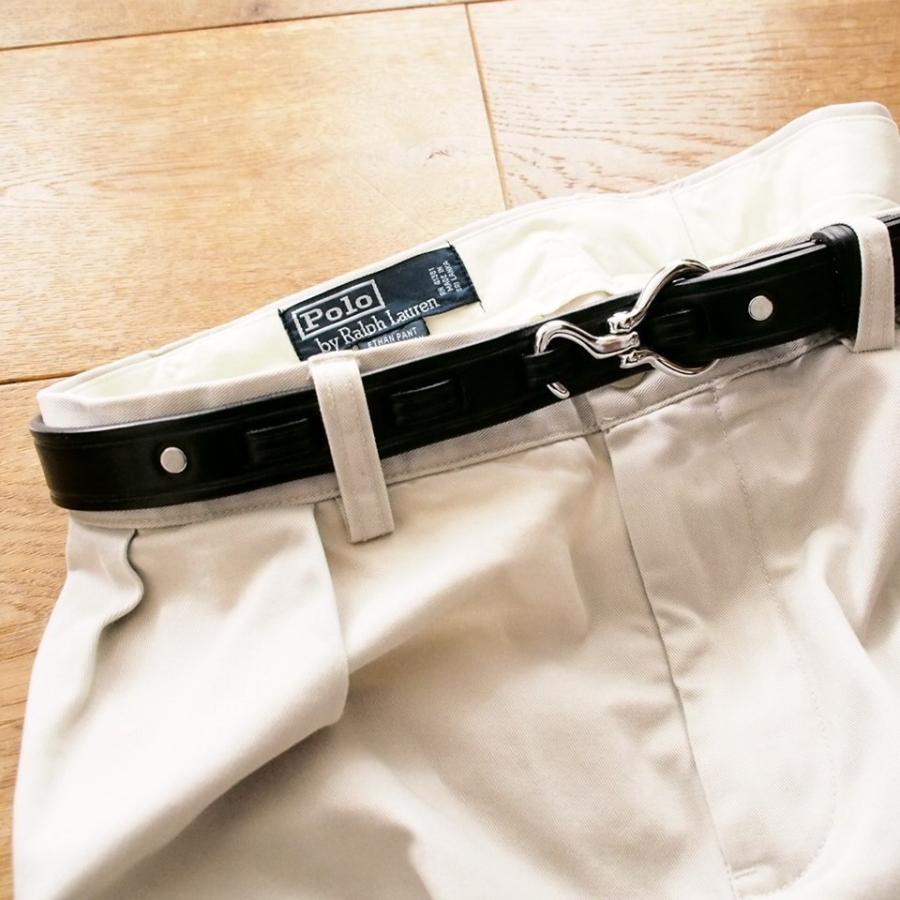 別注 TORY LEATHER BELT トリ― レザーベルト フックベルト TORY