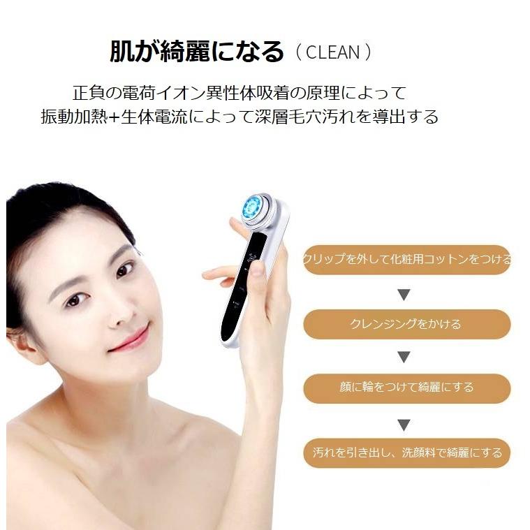 美顔器 BLK-D919 / BLK-D019 RF無線周波 美肌美容器 イオン導出