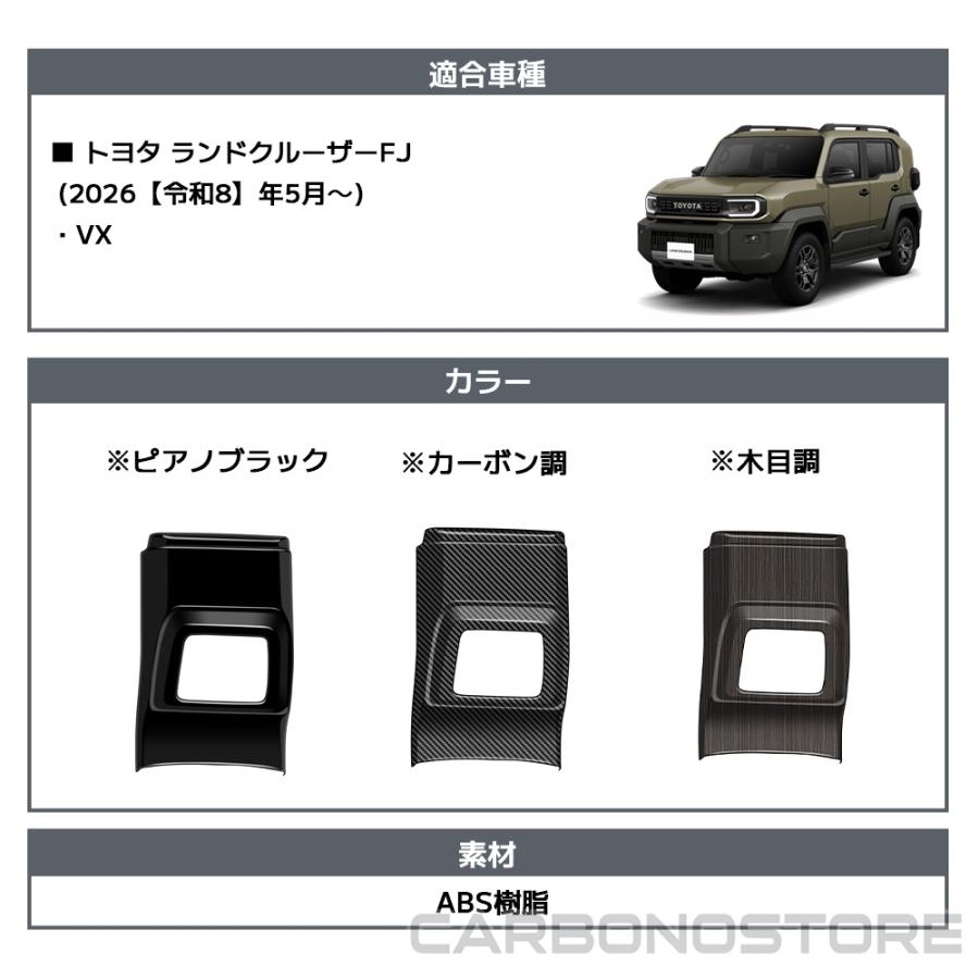 ランドクルーザー FJ ランクルFJ 専用 内装 パーツ インテリアパネル