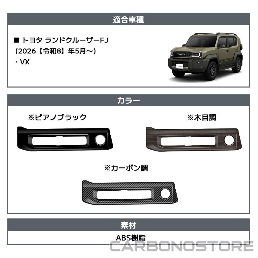 ランドクルーザー FJ ランクルFJ 専用 内装 パーツ インテリアパネル