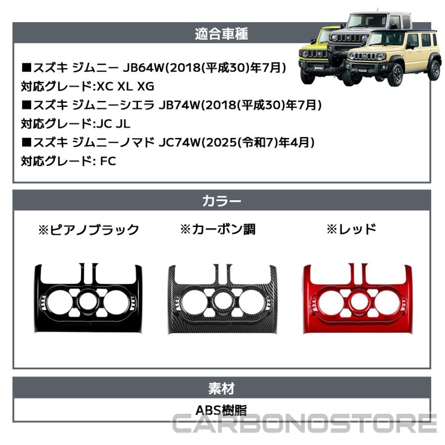 ジムニーノマド ジムニーシエラ パーツ 中央エアコン吹き出し口パネル