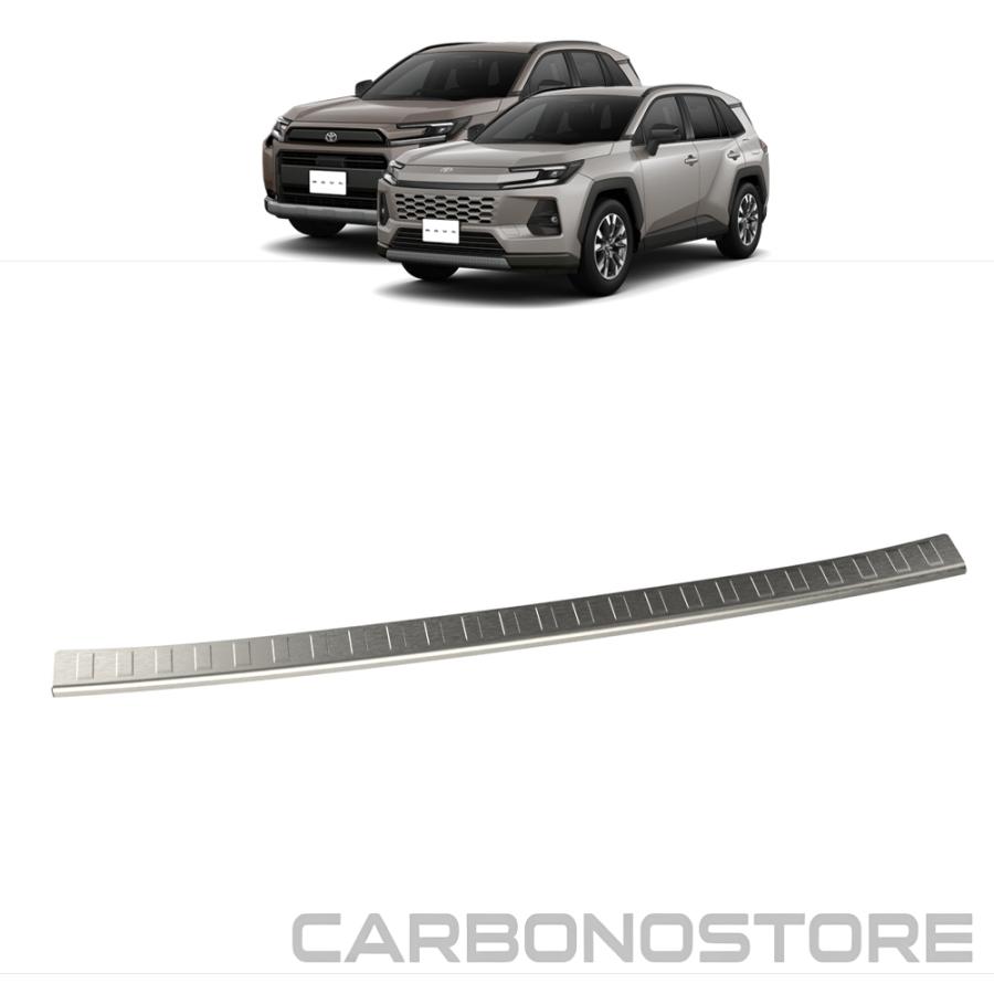 新型 RAV4 60系 リアバンパーステップガード スカッフプレート