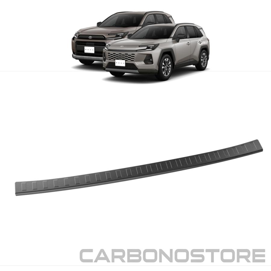 新型 RAV4 60系 リアバンパーステップガード スカッフプレート