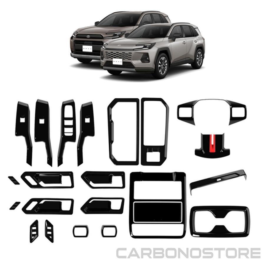 新型 RAV4 60系 インテリアパネル 24点セット 内装 パーツ カスタム