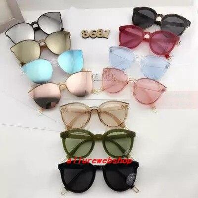 日本未発売 Mr Loveサングラス青い海同じ段落丸型偏光サングラス新しい韓国版vブランドのサングラス