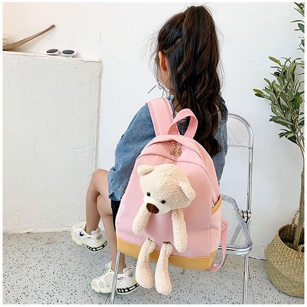 リュックバッグキッズバックパック登校用熊クマ可愛い小学生5色バッグ子供用リュックキッズリュック軽量女の子男の子遠足アウトドア Alld1464 Allure Webshop 通販 Yahoo ショッピング