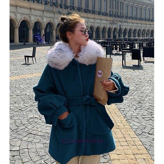 ラッピング不可 秋 カジュアル 女性 ファッション 50代 40代 30代 代 冬 秋 カジュアル 女性 ファッション 50代 40代 30代 代 レディース ウエストベルト フード付き ドロップショルダー ミドル丈 ファー付きコート 冬 コート アウター
