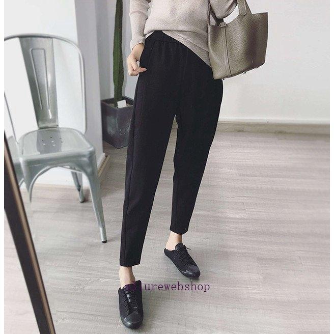 クロップドパンツ レディース ファッション 代 30代 40代 50代 女性 カジュアル 秋 春 夏服 九分丈 ハイウエスト ウエストゴム 名入れ無料