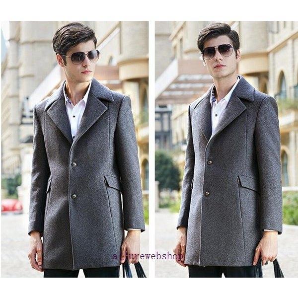 税込 送料無料 コート メルトン トレンチコート メンズ ウール チェスターコート メルトン トレンチコート メンズ ウール チェスターコート メンズコート ウールコート コート アウター コート ビジネストレンチ ビジネスコート コート アウター