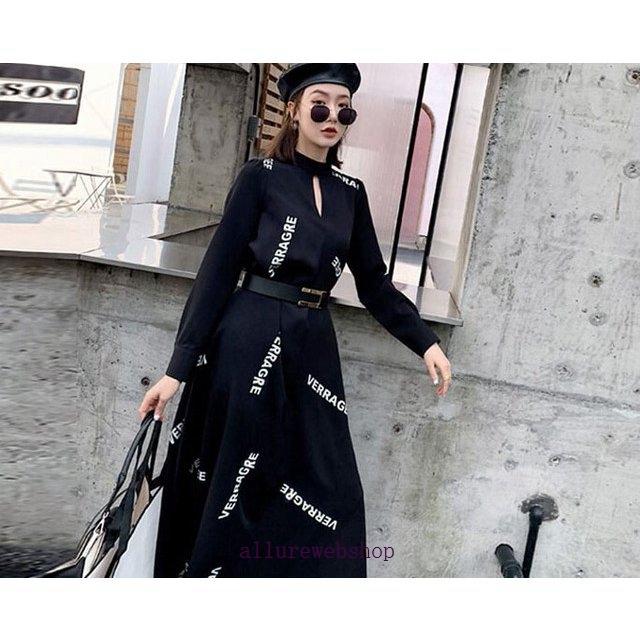 超歓迎 マキシワンピース 50代 40代 30代 代 ファッション レディース ワンピース 女性 春秋冬 マキシ丈 長袖 フレアロゴワンピース 春 冬 秋 カジュアル 長袖 サイズ L Dev Jlstudios Square5 Com