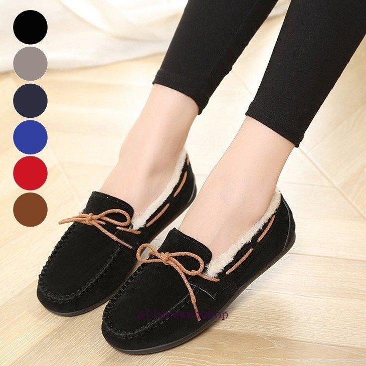 ファー フラットシューズ レディース 靴 シューズ おしゃれ 可愛い Allby7552 Allure Webshop 通販 Yahoo ショッピング