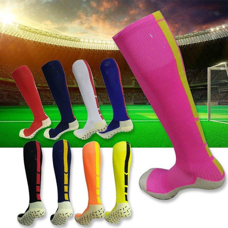 休日 サッカー ソックス ジュニア 大人 フットサル ストッキング スポーツ 靴下 無地 送料無料カード決済可能