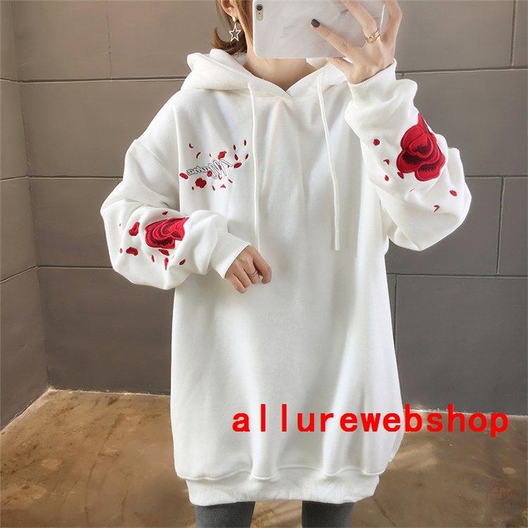 パーカー レディース 春 ビッグパーカー 刺繍鶴柄 薄手 カットソー 長袖 ドロップスリーブ フード 刺しゅう 22 最大48 Offクーポン