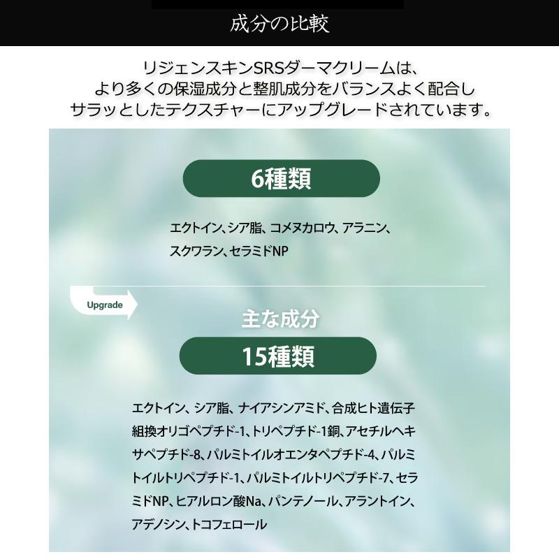 7500円 2本 リニューアル リジェンスキン SRS ダーマクリームプラス