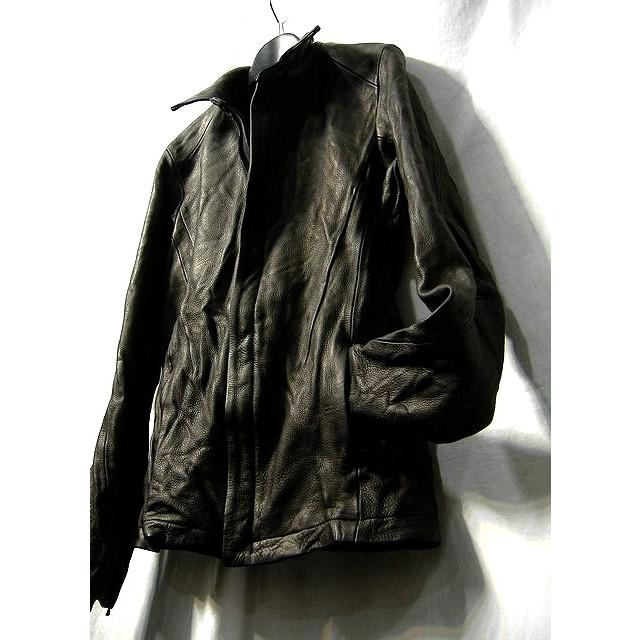 【半額SALE】CIVILIZED【シヴィライズド】 / CJ-0651 / RESECTED COLLAR JACKET 【レザージャケット】の画像