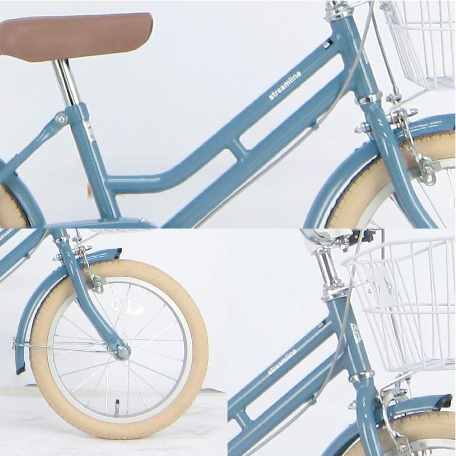 Streamline ストリームライン 子供用自転車 折りたたみ 補助輪つき 16  