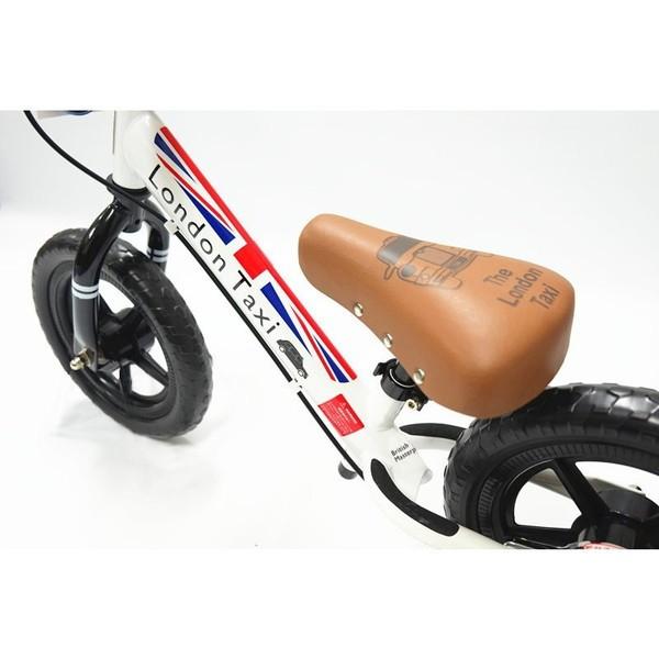 ペダルなし自転車 ブレーキ付 スタンド付 キックバイク ロンドン