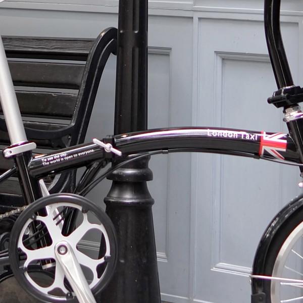 折りたたみ自転車 London Taxi ロンドンタクシー 16インチ ライト付 