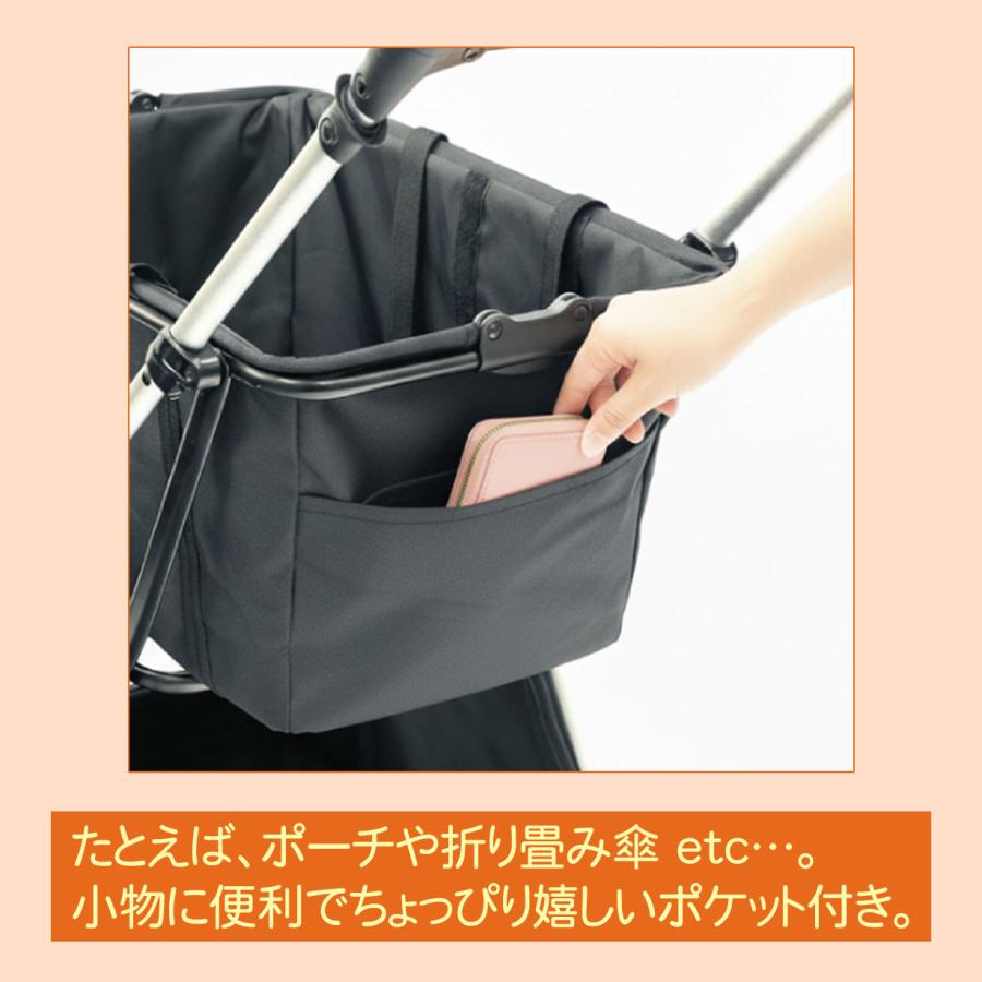 MiMoCa ショッピングカート 折りたたみ コンパクト 軽量 4輪 袋詰め