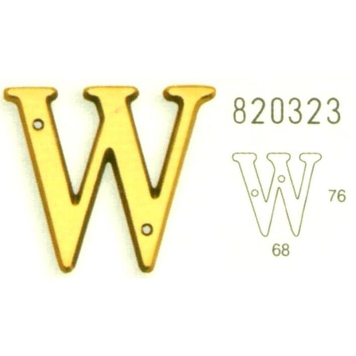 サイン W 820323 アルファベット 切り文字 ブラスレター ビス止め 大文字 超人気 専門店 10周年記念イベントが 真鍮 記号