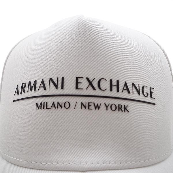 アルマーニエクスチェンジ ARMANI EXCHANGE キャップ 帽子 （ホワイト）ブランド ギフト 誕生日 プレゼント お祝い 父の日 AX-087｜allzoo｜03