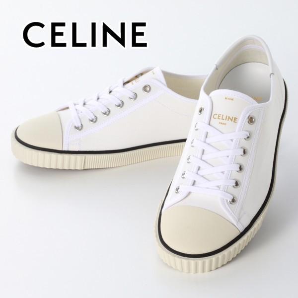 セリーヌ CELINE スニーカー メンズ 靴（オフホワイト）ブランドギフト 誕生日 プレゼント お祝い 父の日 CE-001 :CE-001:ブランドネクタイショップ アルゾ - 通販