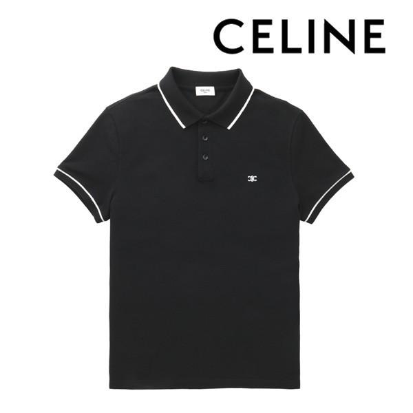 セリーヌ CELINE メンズ ポロシャツ（ブラック）20春夏モデル ブランド ...