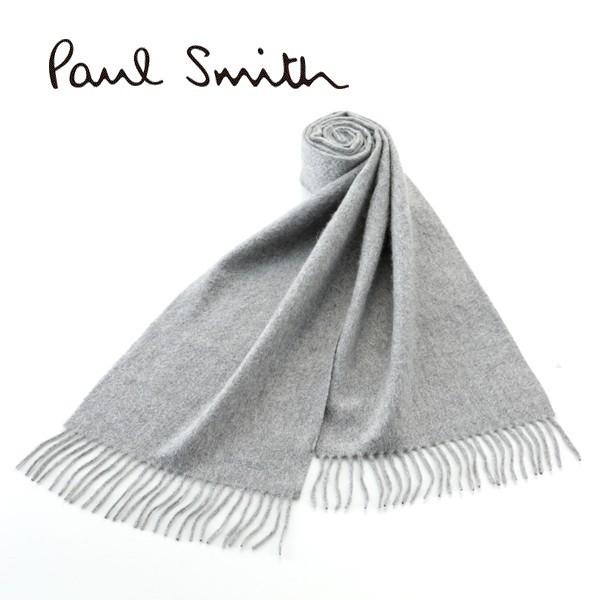 ポールスミス Paul 人気ブランド新作豊富 Smith マフラー カシミヤマフラー メンズ Ps 581 バレンタイン ギフト プレゼント ブランド グレー