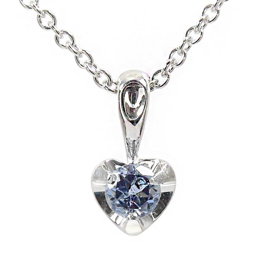 ネックレス ハート タンザナイトネックレス プラチナ 12月 誕生石ペンダント レディース 2023